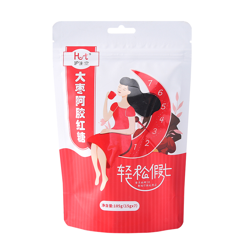 轻松假七-大枣阿胶红糖(独立袋)(105克)